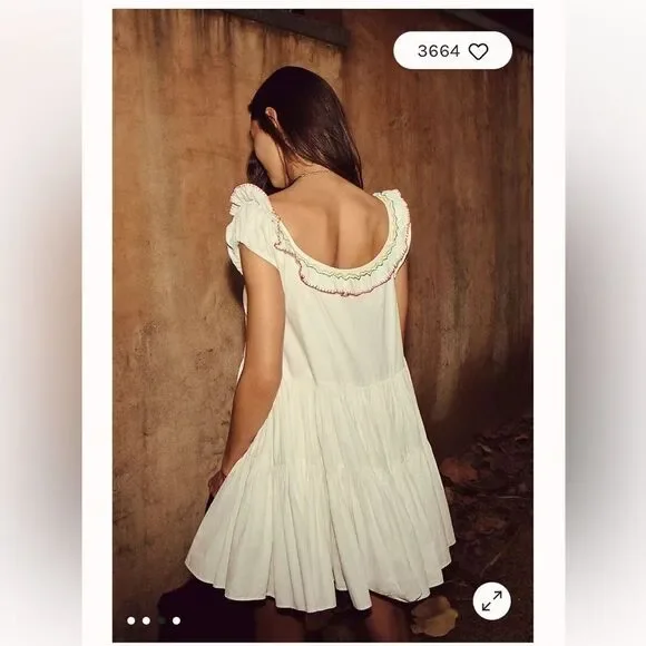 Free People Large Celia Mini Dress - Picture 3 of 8